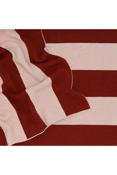 HAWKINS NEW YORK Simple Striped Throw Blanket | Thumbnail 3