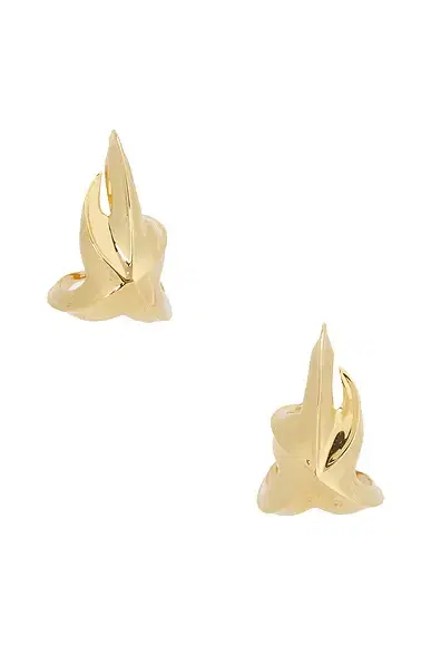 Bottega Veneta Geometric Stud Earrings