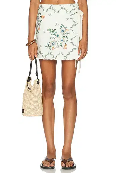 Agua by Agua Bendita Luna Mini Skirt