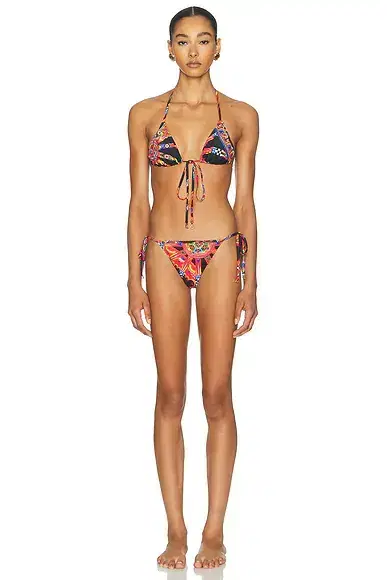 Dolce & Gabbana Lycra Print Bikini Set