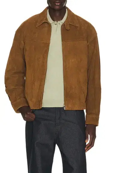 LE 17 SEPTEMBRE Cow Suede Zip Blouson | Thumbnail 1