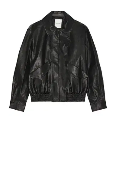 LE 17 SEPTEMBRE Faux Leather Zip Blouson | Thumbnail 4