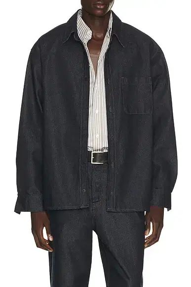 Denim Over Shirt
