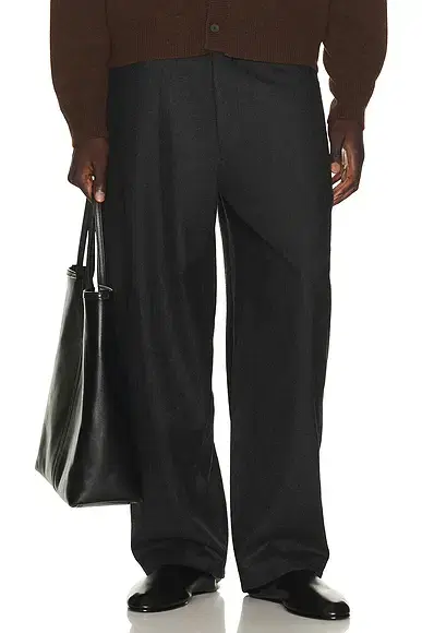LE 17 SEPTEMBRE Wool Curved Trousers