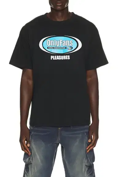 Pleasures x OnlyFans Communications T-Shirt | Thumbnail 1