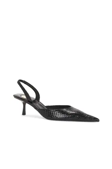 Saint Laurent Marida Python Slingback Pump | Thumbnail 2 Saint Laurent Marida Python Slingback Pump | Thumbnail 2