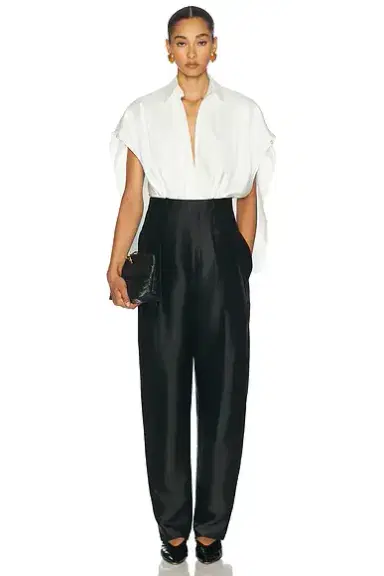 Bottega Veneta Twill Tapered Trouser | Thumbnail 5 Bottega Veneta Twill Tapered Trouser | Thumbnail 5