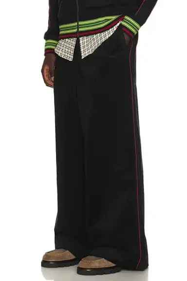 Nicholas Daley Pleated Track Pant | Thumbnail 1 Nicholas Daley Pleated Track Pant | Thumbnail 1
