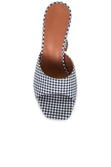 Amina Muaddi Lupita 95 Slipper Mule Sandal | Thumbnail 4