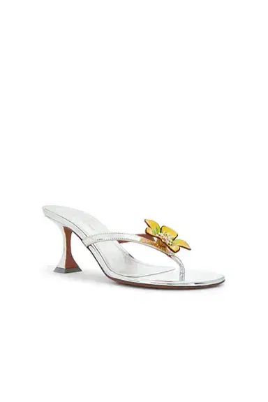 Amina Muaddi Vittoria 70 Thong Sandal | Thumbnail 2
