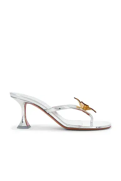 Amina Muaddi Vittoria 70 Thong Sandal