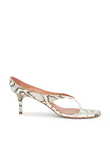 Amina Muaddi Alexandra 60 Thong Slipper Sandal