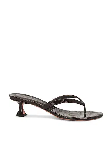 Amina Muaddi Juliette 45 Thong Sandal