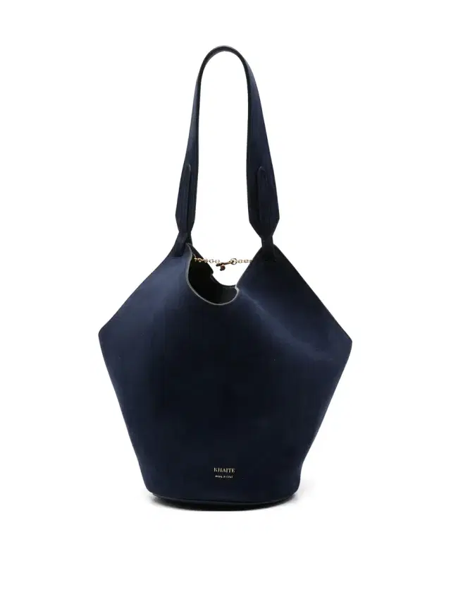 Khaite Suede Mini Lotus Tote