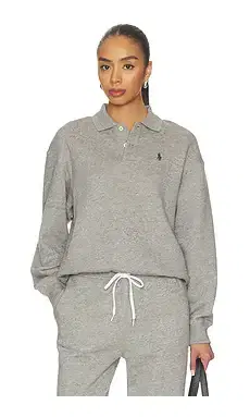 Arctic Fleece Polo Sweatshirt