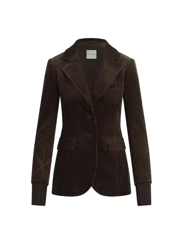 Favorite Daughter Women's The Cord City Cotton Corduroy Blazer - Espresso