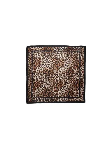 Marc Jacobs Women's Leopard Silk Scarf - Brown Multi | Thumbnail 1