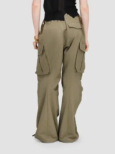 Marc Jacobs Women's Oversized Cargo Pants - Utility Khaki | Thumbnail 3