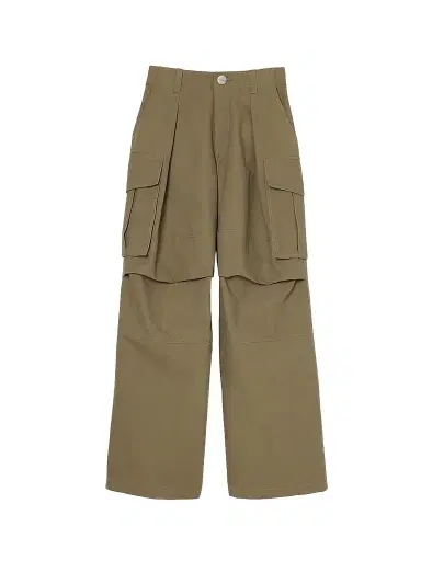 Marc Jacobs Women's Oversized Cargo Pants - Utility Khaki | Thumbnail 1