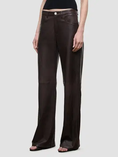 Staud Women's Gus Leather Pants | Thumbnail 3 Staud Women's Gus Leather Pants | Thumbnail 3