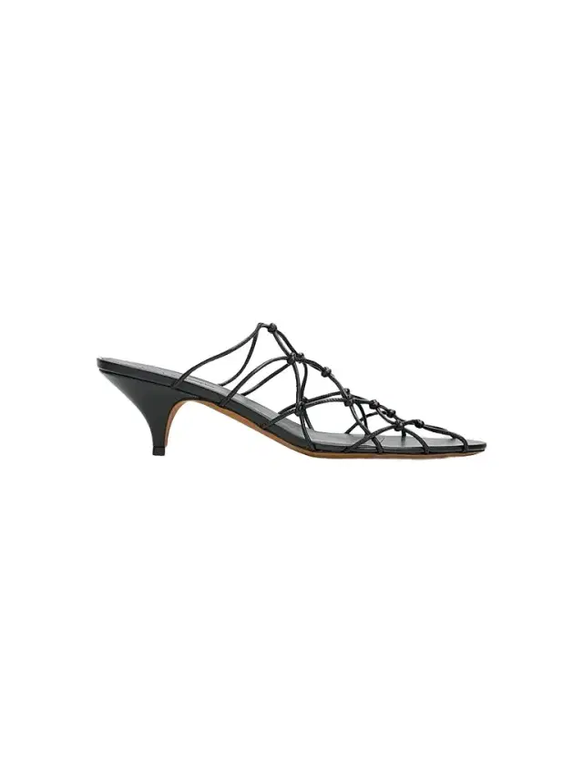 Ulla Johnson Women's Colette 50MM Knotted Kitten-Heel Mules