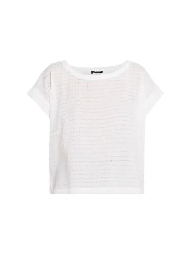 Eileen Fisher Women's Cotton Voile Box T-Shirt - White