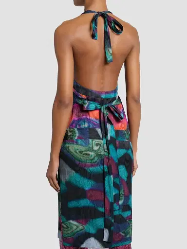 Dries Van Noten Women's Cussia Halter Wrap Top | Thumbnail 3 Dries Van Noten Women's Cussia Halter Wrap Top | Thumbnail 3