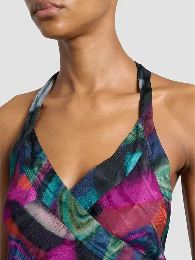 Dries Van Noten Women's Cussia Halter Wrap Top | Thumbnail 5 Dries Van Noten Women's Cussia Halter Wrap Top | Thumbnail 5