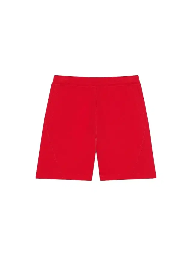 Givenchy Men's Couture Seam Bermuda Shorts in Scuba with Gros Grain - Red