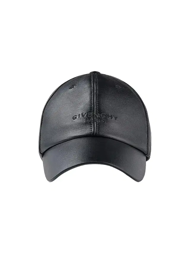 Givenchy Men's Embroidered Cap in Nappa Leather - Black