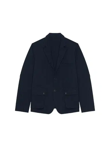 Givenchy Men's Deconstructed Jacket with Paris Embroidery - Night Blue | Thumbnail 1