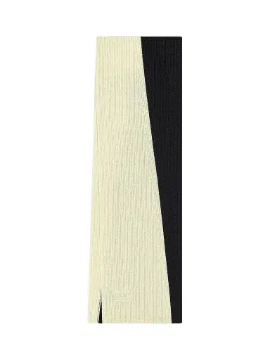Givenchy Men's Bicolor Scarf in Wool and Cashmere - Black | Thumbnail 1