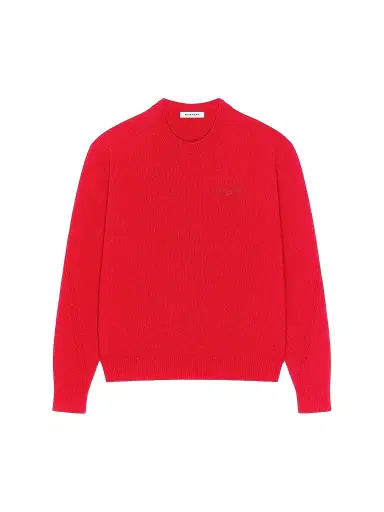 Givenchy Men's Couture Seam Sweater in Wool and Cashmere - Vermillon - Size XXL | Thumbnail 1