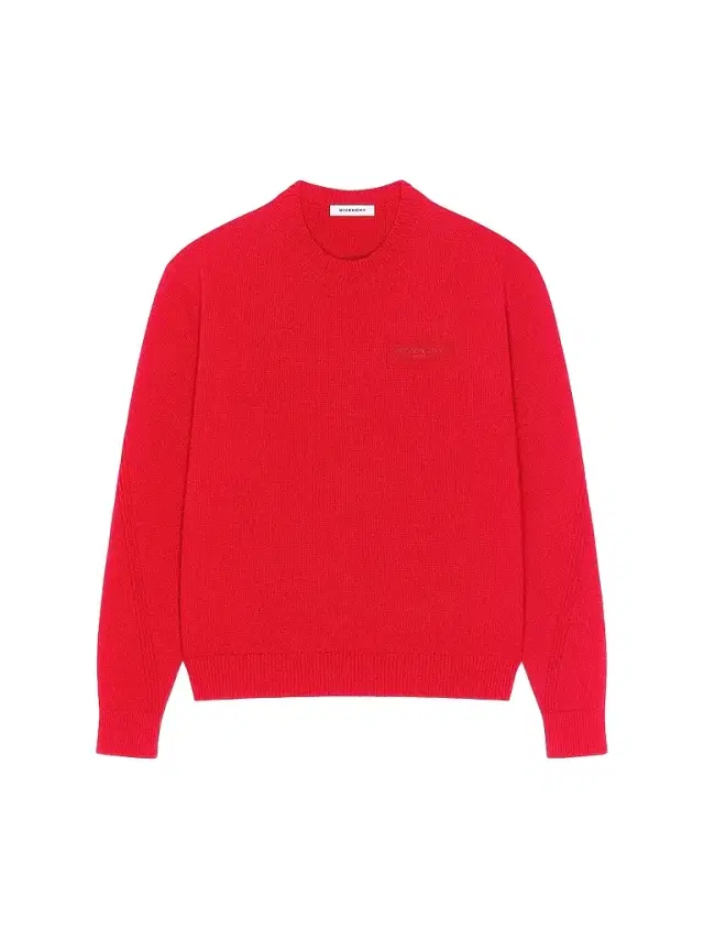 Men's Couture Seam Sweater in Wool and Cashmere - Vermillon - Size XXL