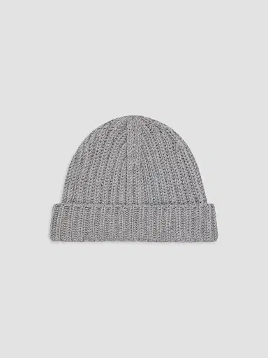 Givenchy Men's Beanie in Wool with Pin - Light Grey | Thumbnail 2