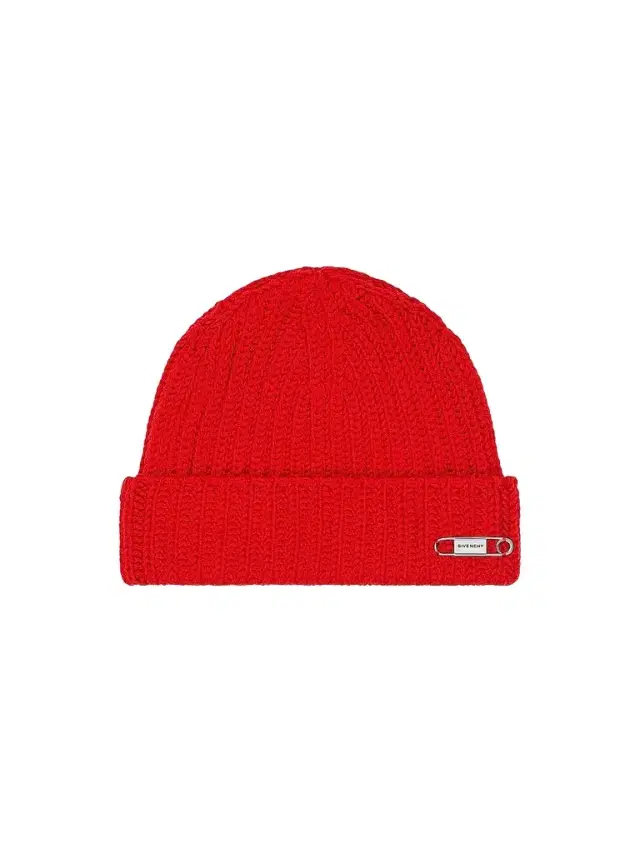 Givenchy Men's Beanie in Wool with Pin - Vermillon