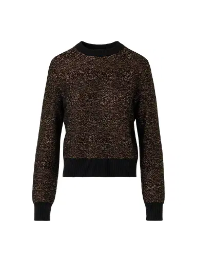 Akris Women's Metallic Cashmere-Blend Crewneck Sweater | Thumbnail 1