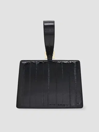 Ferragamo Women's Mini Eel Wristband Clutch | Thumbnail 3