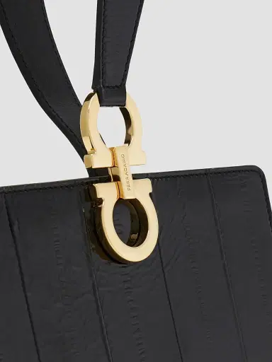 Ferragamo Women's Mini Eel Wristband Clutch | Thumbnail 6