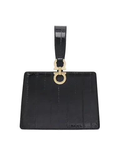 Ferragamo Women's Mini Eel Wristband Clutch | Thumbnail 1