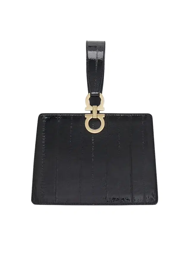 Ferragamo Women's Mini Eel Wristband Clutch