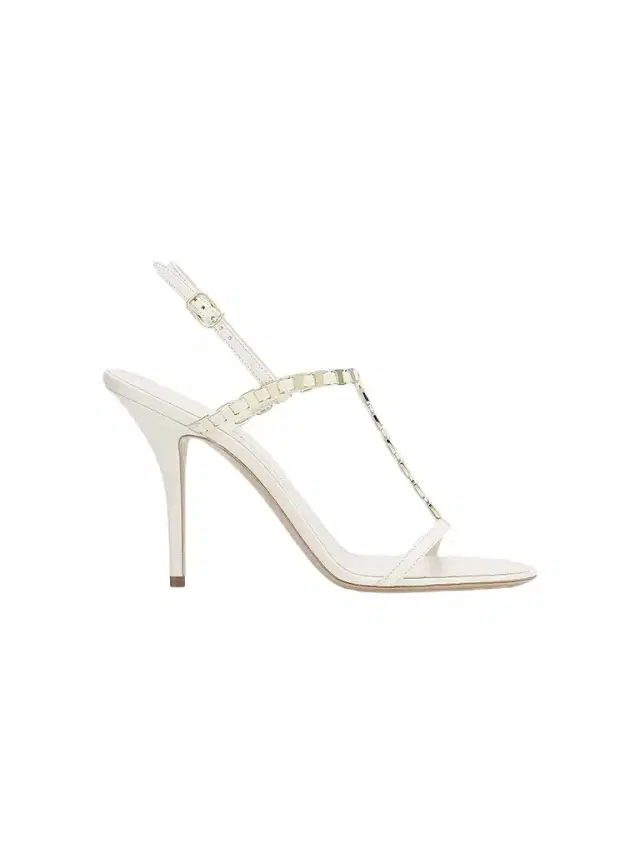 Ferragamo Women's Estea 95MM T-Strap Slingback Sandals - Mascarpone
