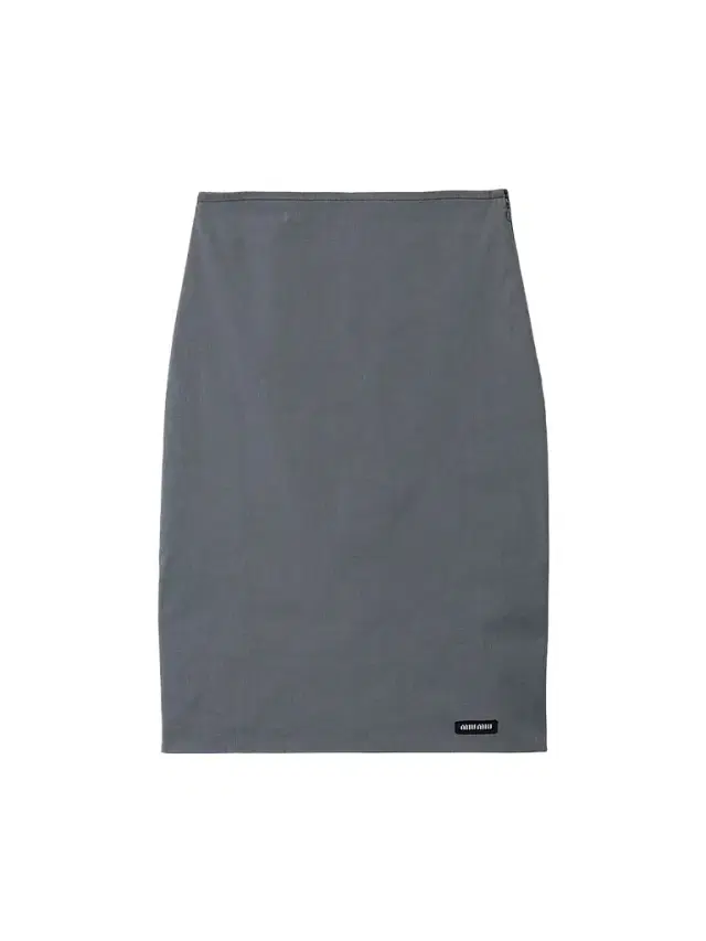 Miu Miu Women's Stretch Poplin Skirt - Grey