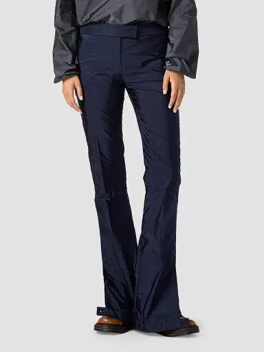 Miu Miu Women's Technical Fabric Pants - Blue | Thumbnail 2
