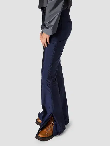 Miu Miu Women's Technical Fabric Pants - Blue | Thumbnail 3