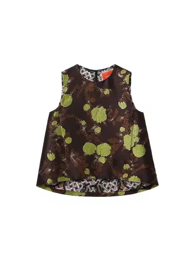 La DoubleJ Women's La Scala Top - Devon Brown | Thumbnail 1 La DoubleJ Women's La Scala Top - Devon Brown | Thumbnail 1