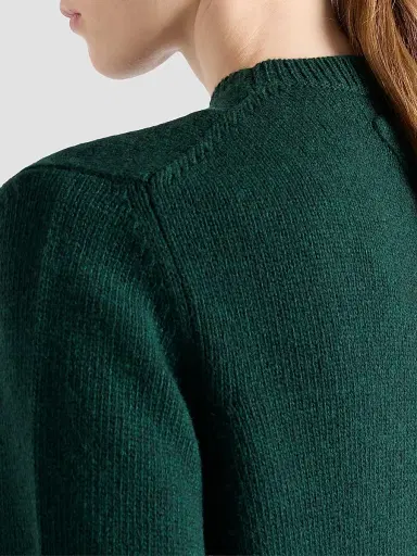 Prada Women's Wool and Cashmere Crew-Neck Sweater | Thumbnail 6 Prada Women's Wool and Cashmere Crew-Neck Sweater | Thumbnail 6