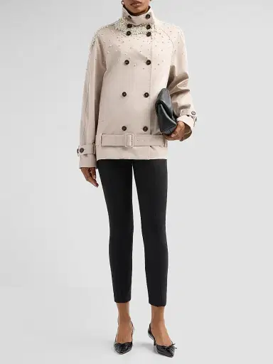 GIUSEPPE DI MORABITO Women's Act II: The Fall Of Icarus Military Jacket | Thumbnail 2 GIUSEPPE DI MORABITO Women's Act II: The Fall Of Icarus Military Jacket | Thumbnail 2