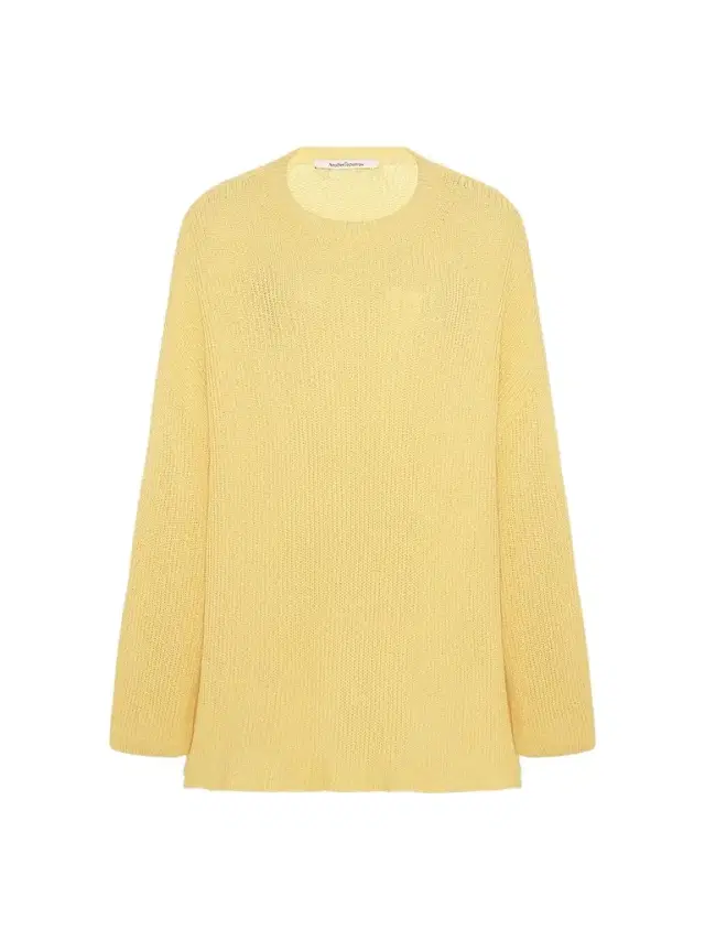 Another Tomorrow Women's Draped Crew Knit - Sun