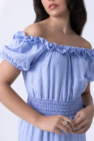 MISH Angara Off Shoulder Maxi Dress | Thumbnail 3